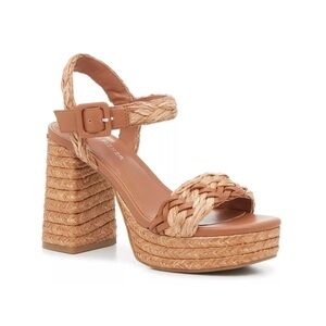 Marc Fisher Seclude Platform Heel Sandals Size 10